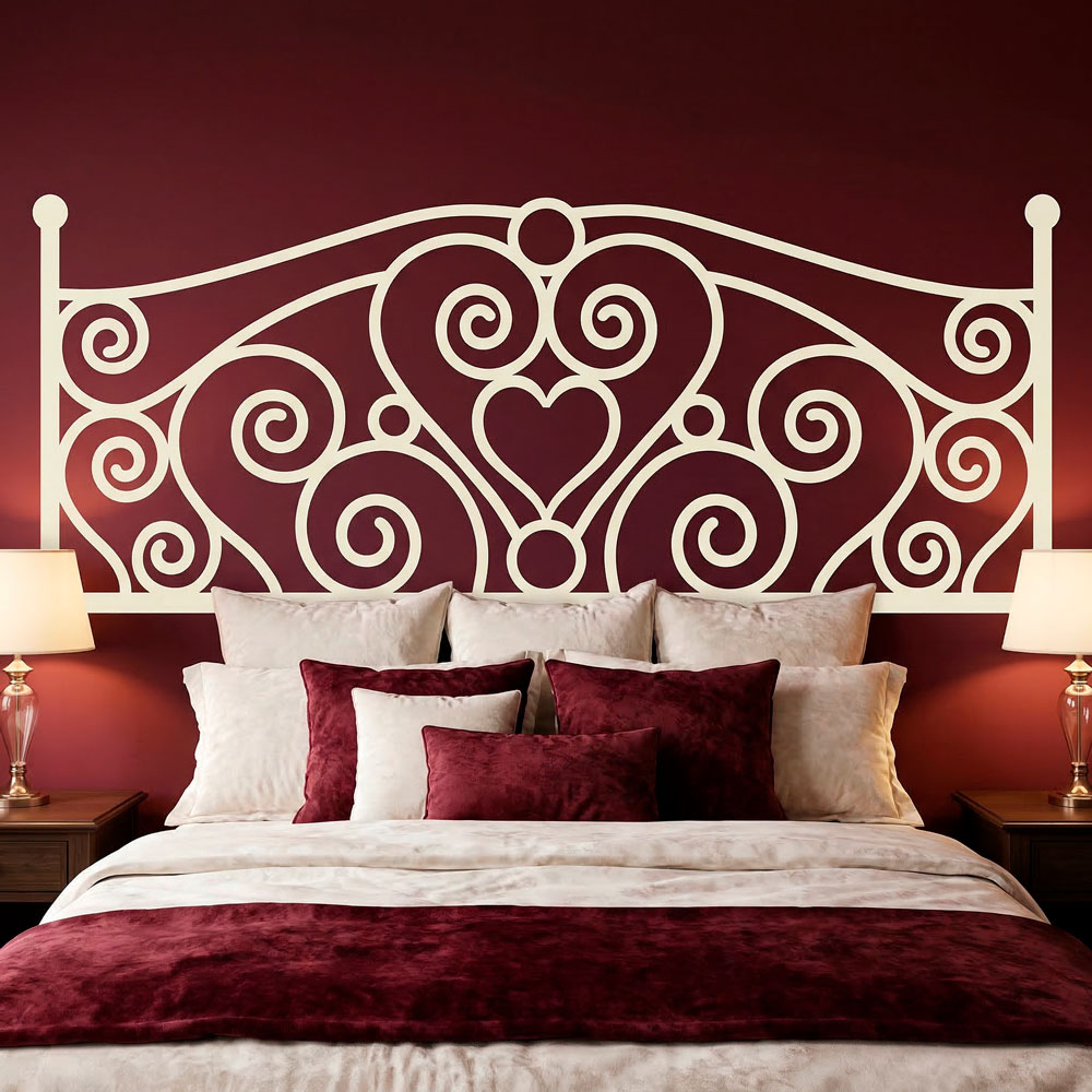 Kopfteil Bett Spinnennetzder Liebe 6