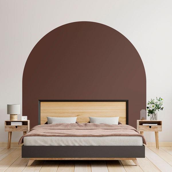Wandtattoos: Kopfteil Bett 
