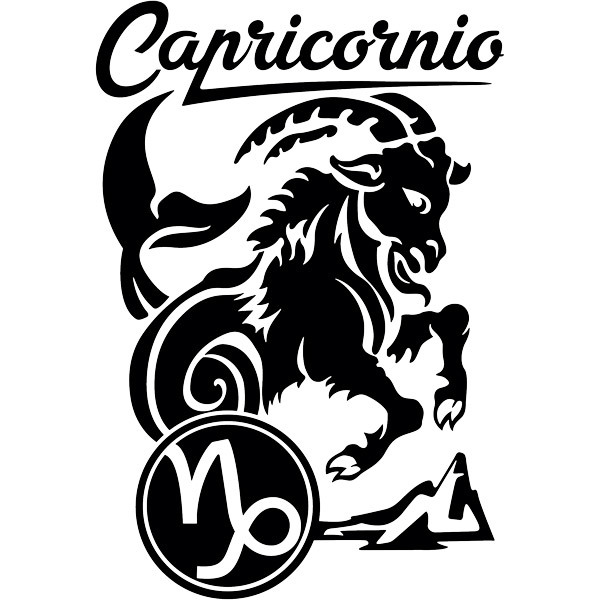 Wandtattoos: zodiaco 32 (Capricornio)