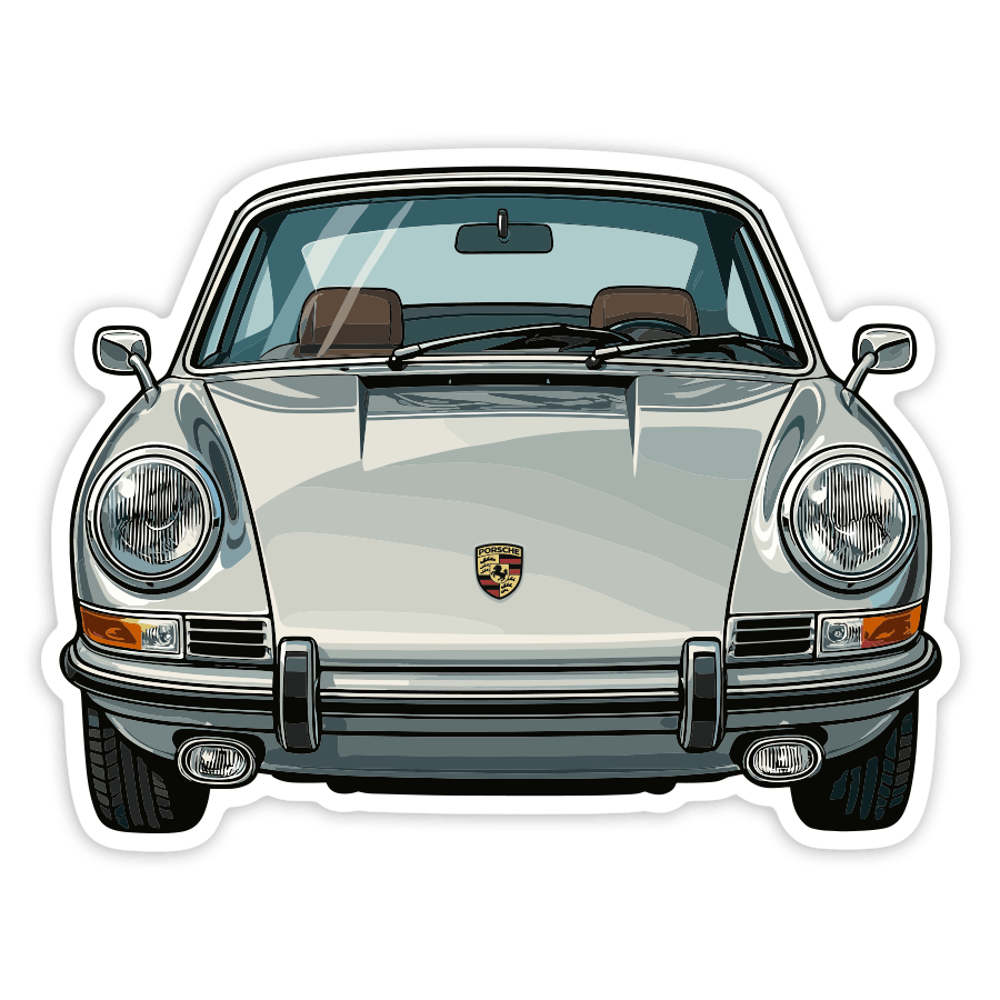 Aufkleber: Klassisches Porsche 911 Auto