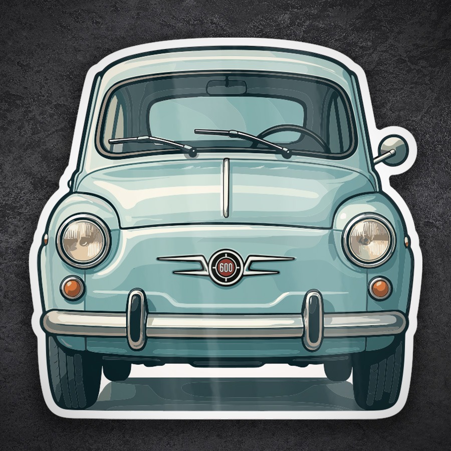 Aufkleber: SEAT 600 Auto