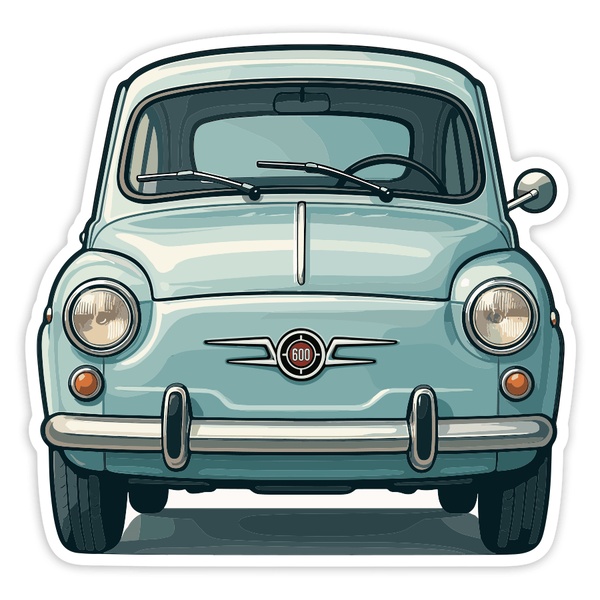 Aufkleber: SEAT 600 Auto