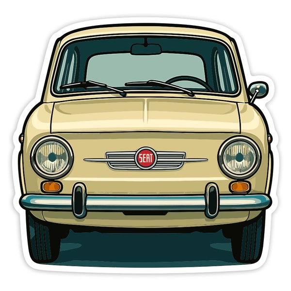 Aufkleber: SEAT 850 Auto