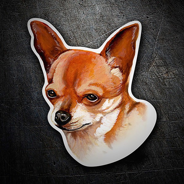 Aufkleber: Chihuahua