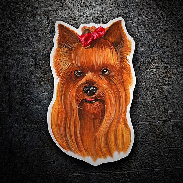 Aufkleber: Yorkshire Terrier