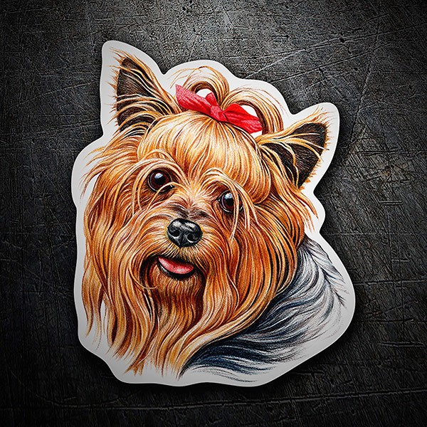 Aufkleber: Yorkie