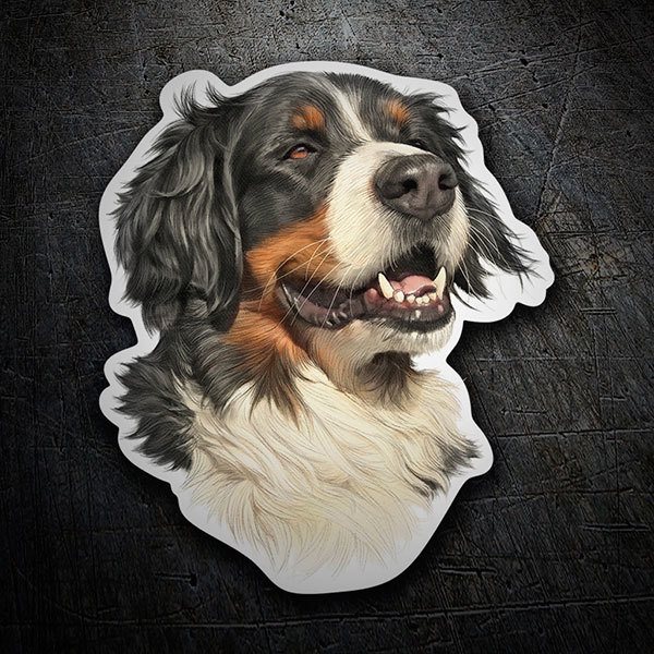 Aufkleber: Bernese Mountain Dog