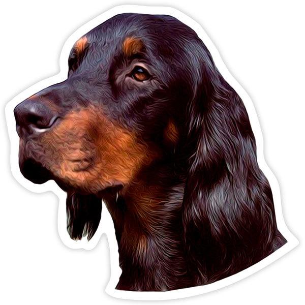 Aufkleber: Gordon Setter