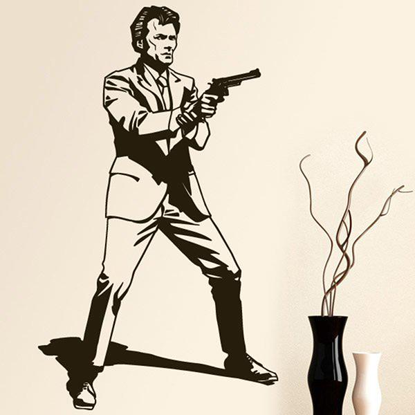 Wandtattoos: Dirty Harry im Visier