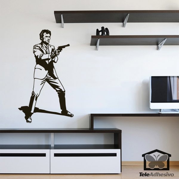 Wandtattoos: Dirty Harry im Visier