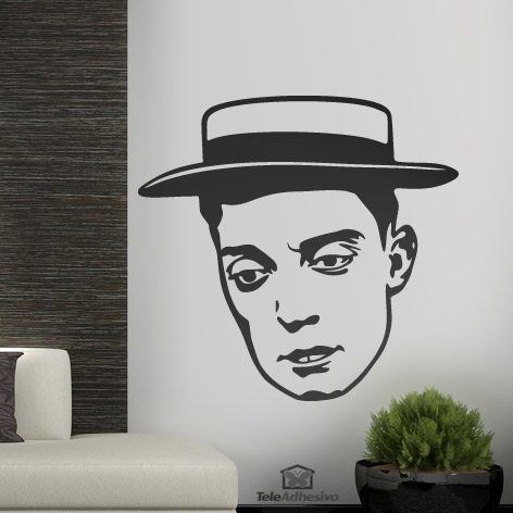 Wandtattoos: Buster Keaton