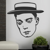 Wandtattoos: Buster Keaton 2