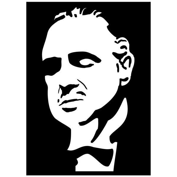 Wandtattoos: Vito Corleone