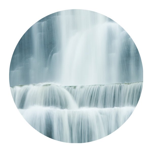 Wandtattoos: Entspannender Wasserfall