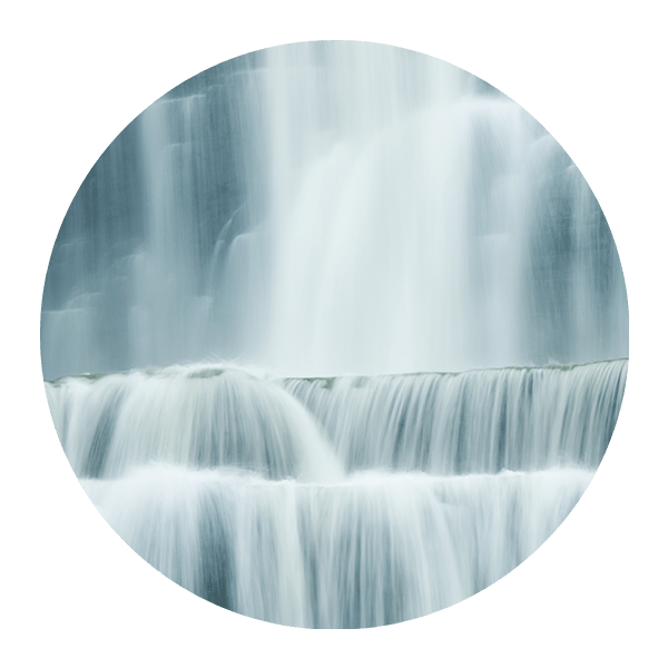 Wandtattoos: Entspannender Wasserfall
