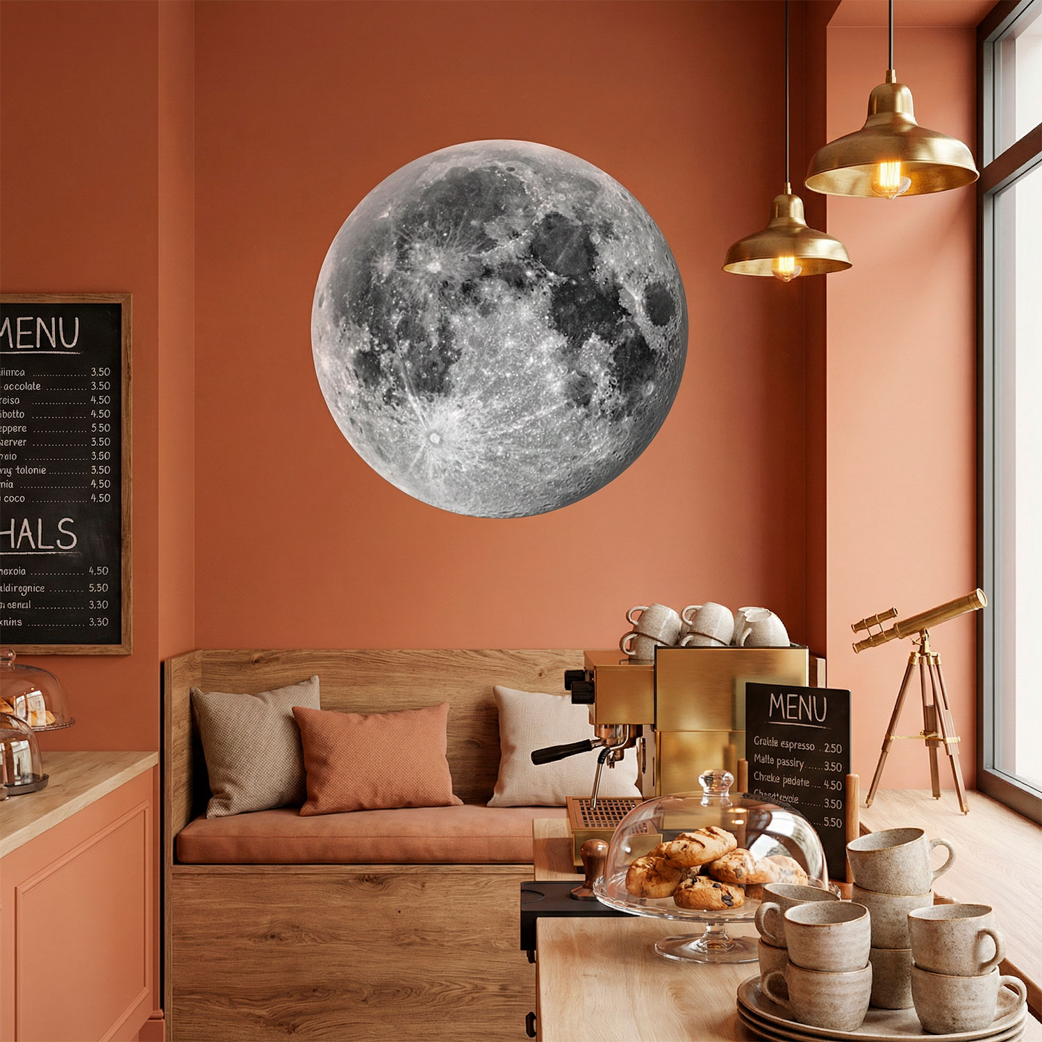 Wandtattoos: Vollmond
