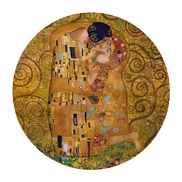 Wandtattoos: Klimt's Kuss