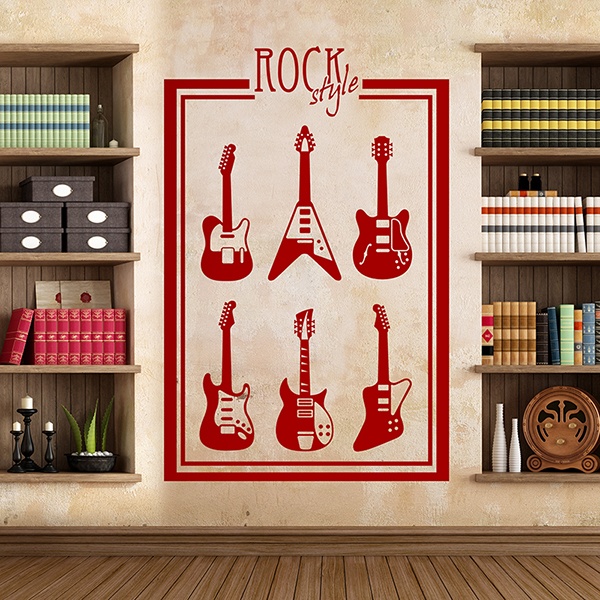 Wandtattoos: Rock Style