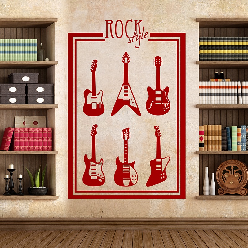 Wandtattoos: Rock Style