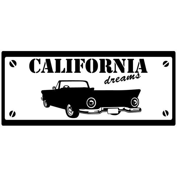 Wandtattoos: Kalifornien Träume