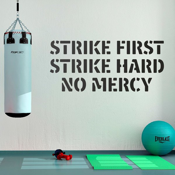 Strike First Strike Hard No Mercy 0