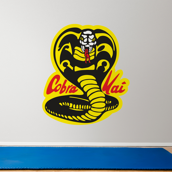 Wandtattoos: Cobra Kai Gelb
