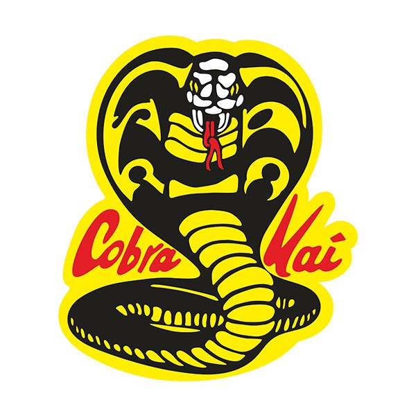 Wandtattoos: Cobra Kai Gelb