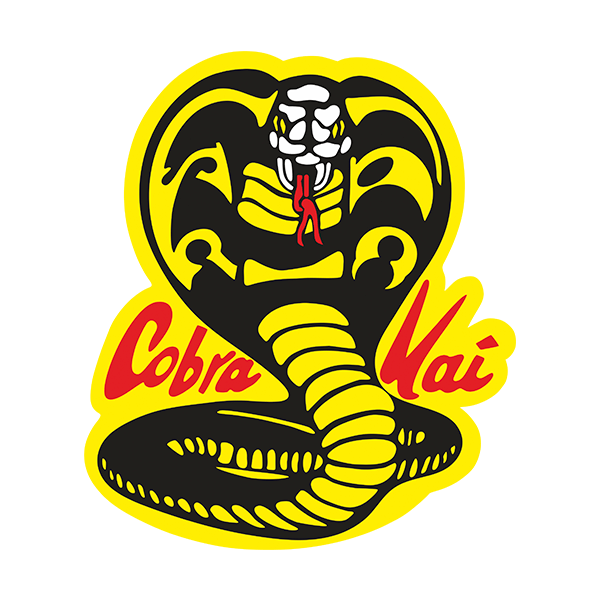 Wandtattoos: Cobra Kai Gelb