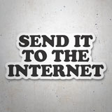 Aufkleber: Cobra Kai Send it to the Internet 3