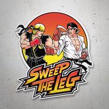 Aufkleber: Cobra Kai Street Fighter 3