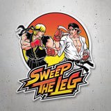 Aufkleber: Cobra Kai Sweep the Leg 3