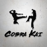 Aufkleber: Schmerz gibt es in diesem Dojo nicht  Cobra Kai 2