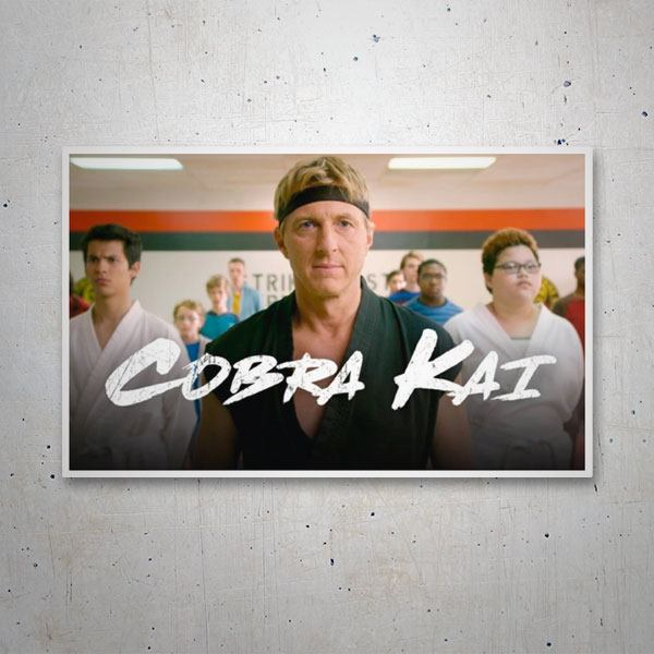 Aufkleber: Cobra Kai Johnny Lawrence