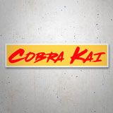 Aufkleber: Cobra Kai Rot 3