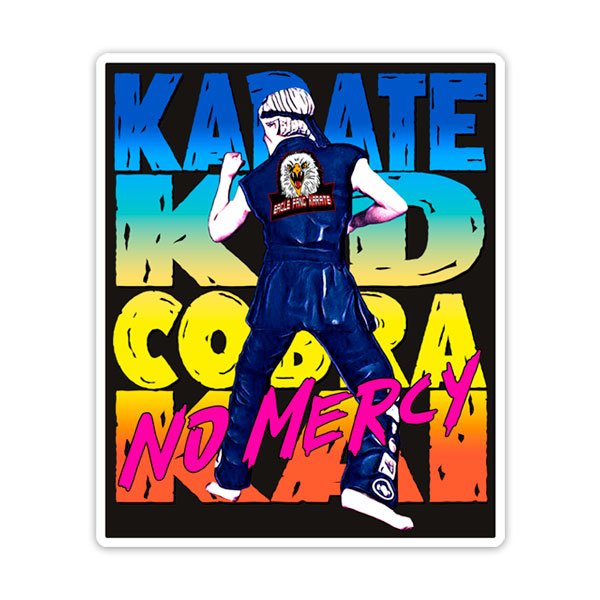 Aufkleber: Karate Kid No Mercy