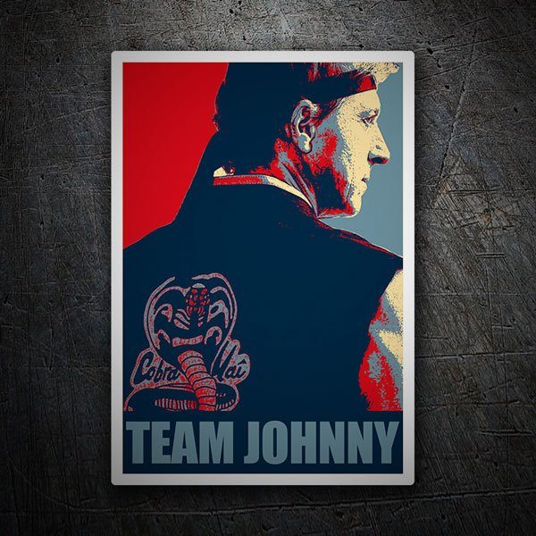 Aufkleber: Cobra Kai Team Johnny 1