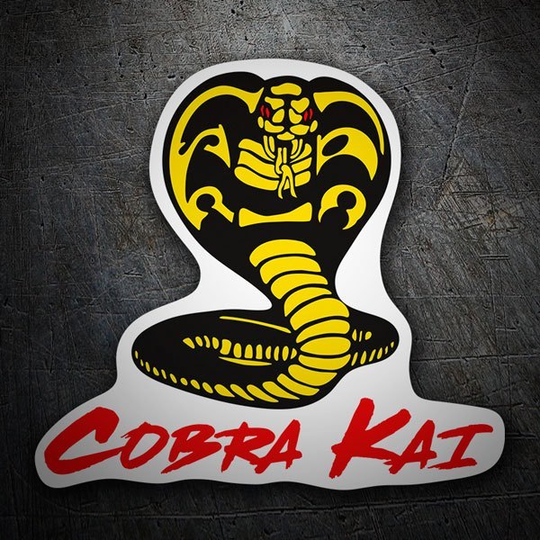 Aufkleber: Cobra Kai Logo