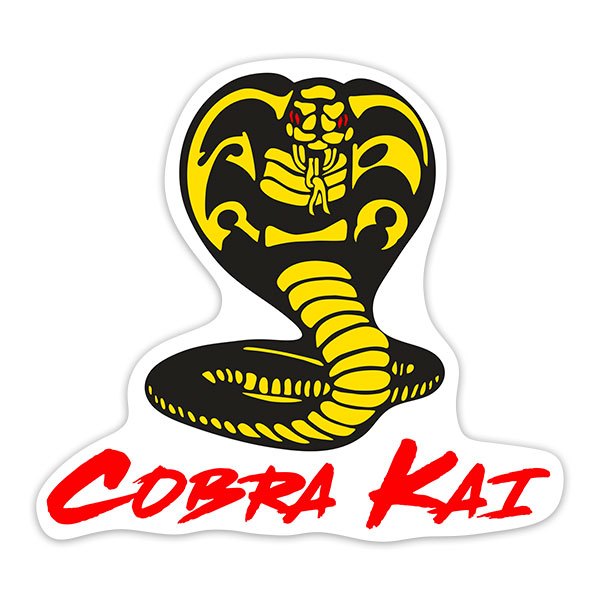 Aufkleber: Cobra Kai Logo