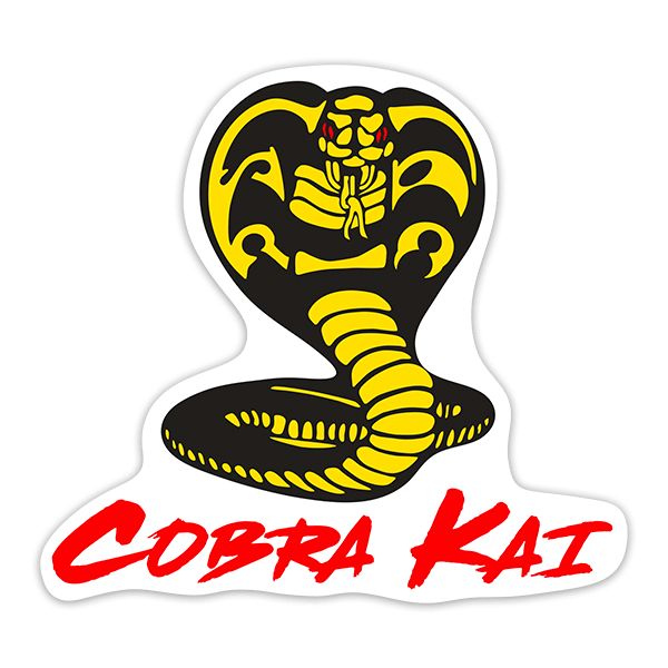 Aufkleber: Cobra Kai Logo
