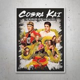 Aufkleber: Cobra Kai The Karate Kid Saga Continues 3