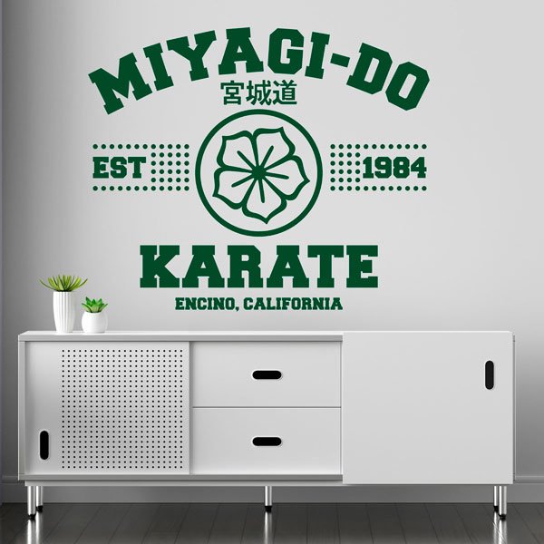 Wandtattoos: Cobra Kai Miyagi-Do Karate