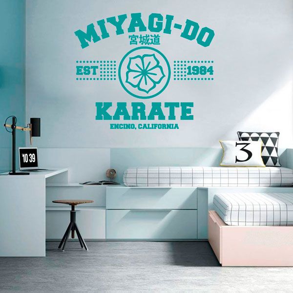 Wandtattoos: Cobra Kai Miyagi-Do Karate