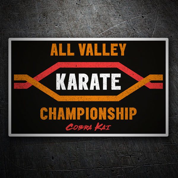 Aufkleber: Cobra Kai All Valley Championship