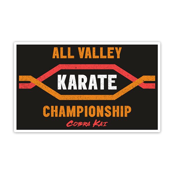 Aufkleber: Cobra Kai All Valley Championship