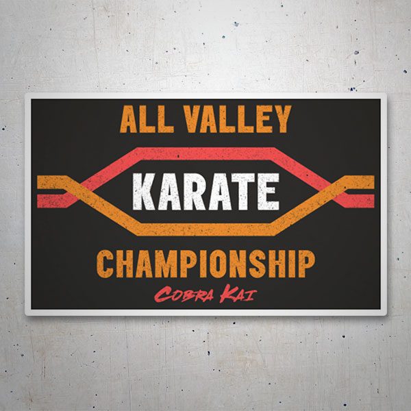 Aufkleber: Cobra Kai All Valley Championship