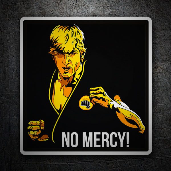 Aufkleber: Cobra Kai, Johnny Lawrence No Mercy!