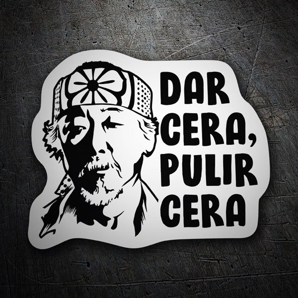 Aufkleber: Cobra Kai, Dar Cera Pulir Cera