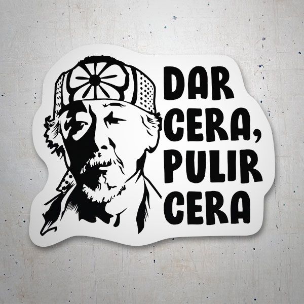 Aufkleber: Cobra Kai, Dar Cera Pulir Cera