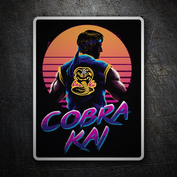 Aufkleber: Cobra Kai Johnny Lawrence II