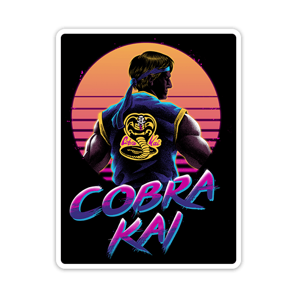 Aufkleber: Cobra Kai Johnny Lawrence II 0